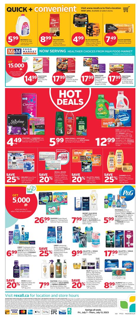 Rexall Ab Flyer July 7 To 13