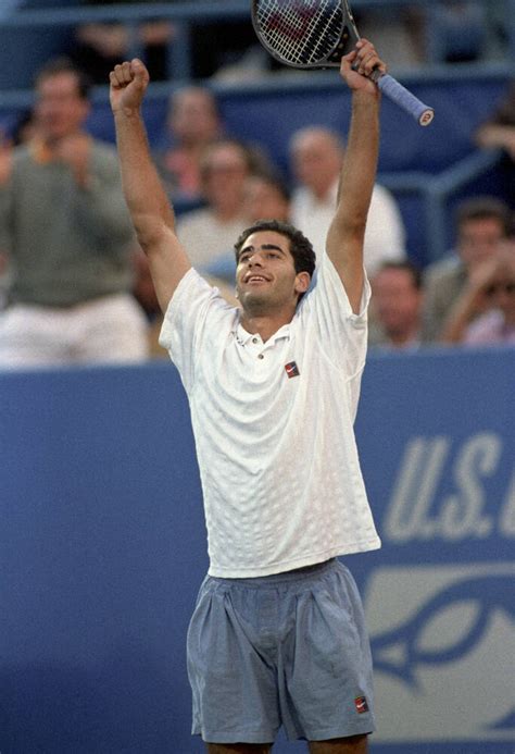 Pete Sampras Us Open Victory 1994 Photographic Print For Sale