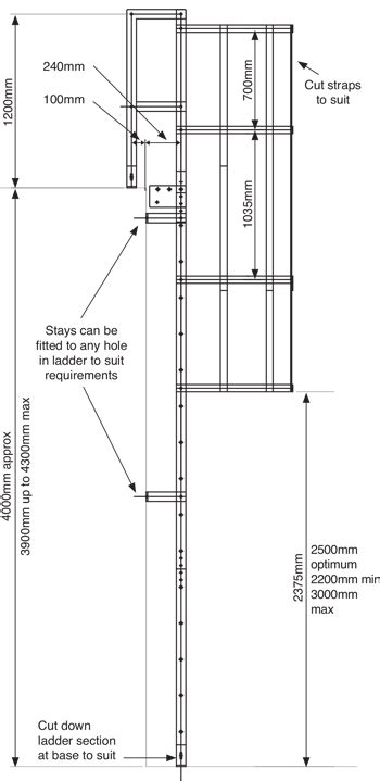 Vertical Access Ladder Uk