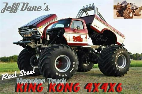pin  joseph opahle  king kong monster trucks big monster trucks