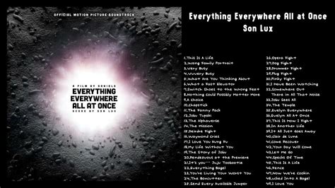 Everything Everywhere All At Once Original Motion Picture Soundtrack Music By Son Lux Youtube
