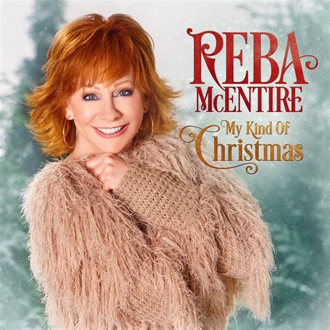 Reba Mcentire S Christmas Album Cover Featuring A Smiling Woman With