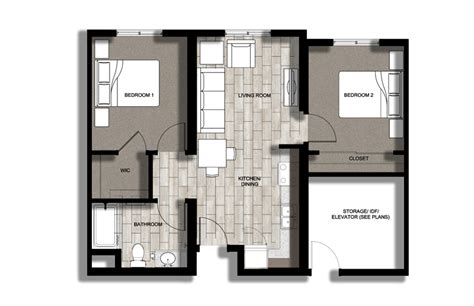 Our apartment listings offer a wide range of floor plans and square footage to accommodate your living arrangements, whether it's living by yourself, as a couple, or with a roommate. Floor Plans | Oakland Station Senior Apartments ...