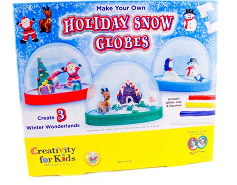 Make Your Own Holiday Snow Globes Best For Ages 6 To 11
