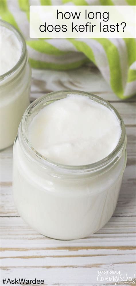 Before you whip out the usual argument that you've had milk in the refrigerator for two, three, or whatever weeks and survived to tell the tale, let me remind you that you. How Long Does Kefir Last? #AskWardee 060 | Kefir recipes ...