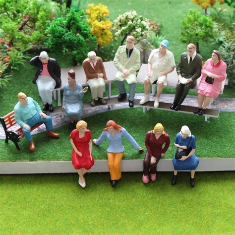 People Miniature Little 125 612pcs Humans All Seated Etsy