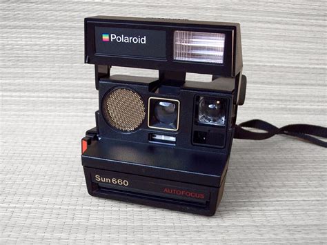 Fotografia Riflessiva Polaroid Sun 660 Autofocus 1981