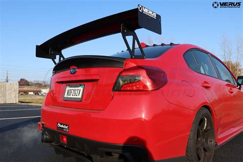 Carbon Ducktail Spoiler Subaru Wrxsti Va Verus Engineering