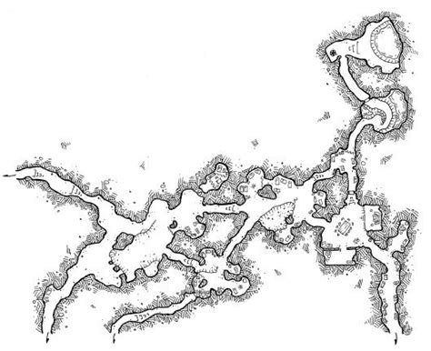 Goblin Caves X Encounter Map Dndmaps Dungeon Maps Vrogue Co