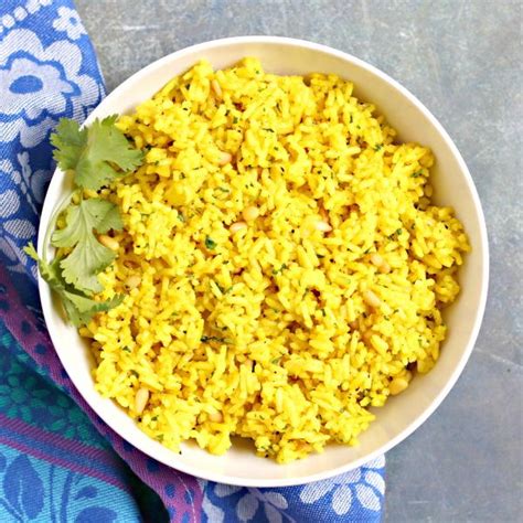 What is black rice and what makes it a healthy choice? Mediterranean Yellow Rice | FaveHealthyRecipes.com