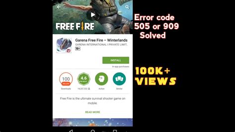 We suggest also deleting the apk installation file when finished. How to fix free fire can't install app error code 505 or ...