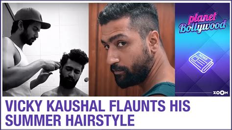 Vicky kaushal's dad worked on films like dangal and padmaavat. Vicky Kaushal flaunts his summer hairstyle done by his ...