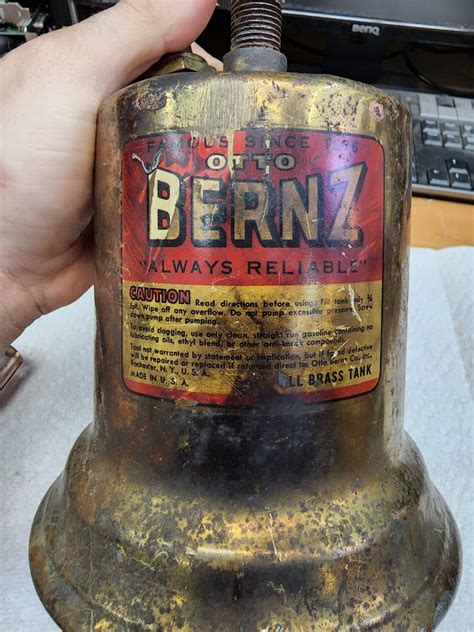 Otto Bernz Vintage Blow Torch Restoration Djd Labs