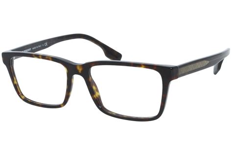 Burberry Be2320 3864 Eyeglasses Men S Dark Havana Full Rim Optical Frame 55mm