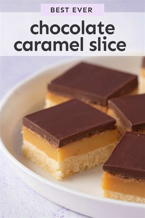 Easy Caramel Slice Millionaire S Shortbread Sweetest Menu