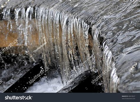 Water Cascades Fountain Stock Photo 40418527 Shutterstock