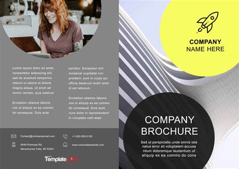 33 Free Brochure Templates Word Pdf Templatelab With Free