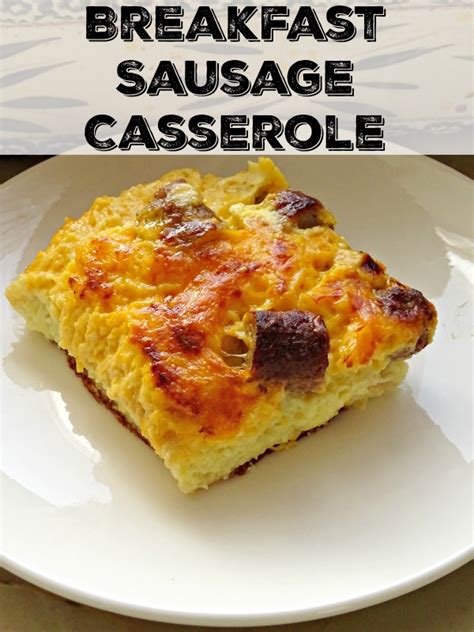 Breakfast Sausage Casserole The Spring Mount 6 Pack