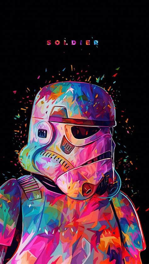 Stormtrooper Star Wars Art Star Wars Painting Star