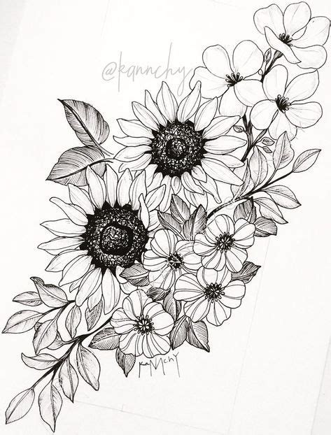Maybe you would like to learn more about one of these? Tattoo thigh sunflower daisies 18+ ideas | Tattoos ...