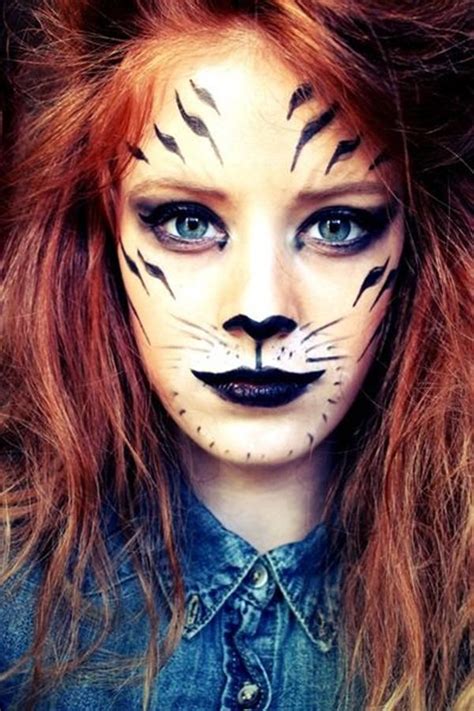 40 Easy Tiger Face Painting Ideas For Fun Bored Art Halloween Make