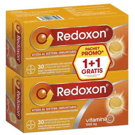 Pachet 11 Redoxon Vitamina C 1000 Mg Aroma De Portocale X 30