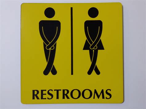 Funny Bathroom Sign Cross Legs Unisex Restroom Sign Plaque Etsy Australia