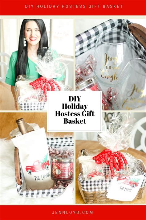 Diy Holiday Hostess T Basket Diy Holiday Hostess Ts Holiday