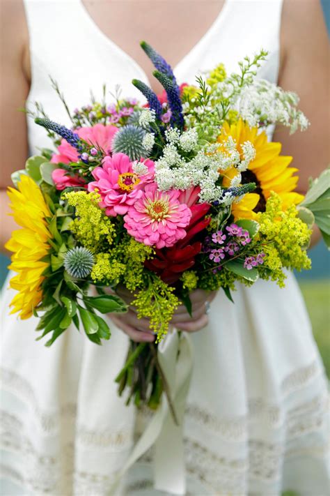 wedding bouquets wildflowers 29 wildflower bouquet ideas for whimsical brides whether your