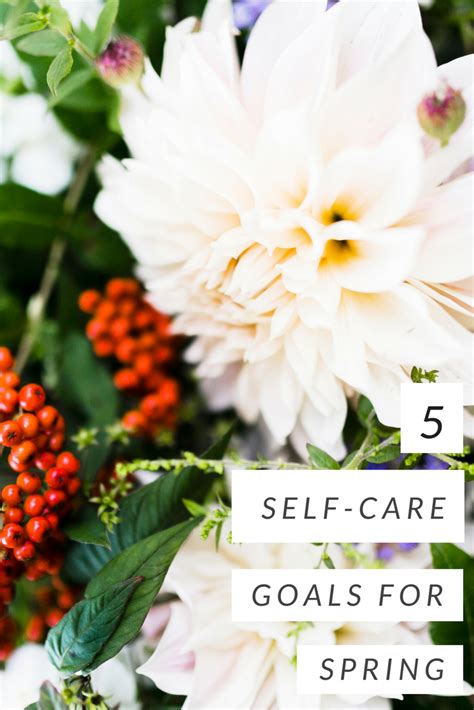 5 Self Care Goals For Spring These Northern Roots