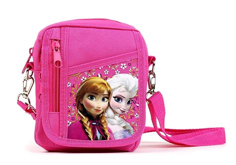 Disney Frozen Elsa Anna Camera Messenger Shoulder Bag Purse Hot Pink Ebay Fashion