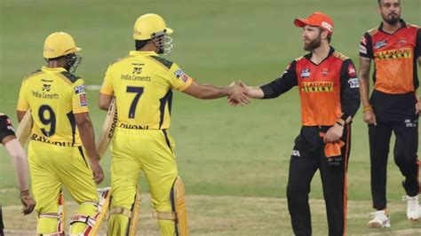 Srh Vs Csk Ipl 2021 Highlights Chennai Super Kings Defeat Sunrisers Hyderabad By 6 Wickets To