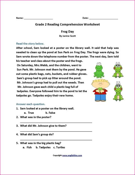 Best 25 2nd grade reading prehension ideas on pinterest from comprehension worksheets for grade 2, source:pinterest.com. Comprehension Passages With Questions For Grade 1 ...