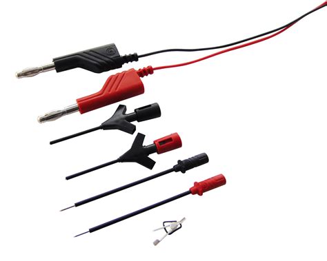 Test Lead Kit, Test Leads, Clamp Type Test Probes, Test 