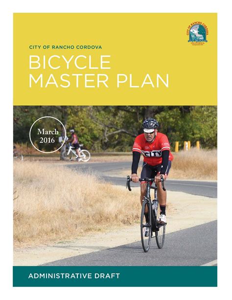 Bicycle And Pedestrian Master Plans City Of Rancho Cordova