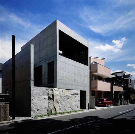 Minimalist Concrete And Stone Residence In Japan Digsdigs