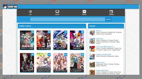 Situs Streaming Nonton Anime Online Terbaik Saat Ini