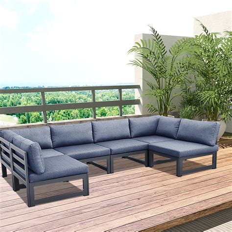 Aluminium Outdoor Sofa Sets at James Lindsley blog