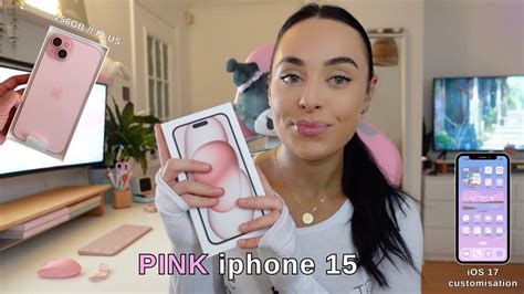 Pink Iphone 15 Plus Unboxing Hands On Ios 17 Customisation ⋆