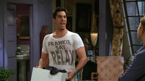 Auscaps David Schwimmer Shirtless In Friends The One With The Tiny T Shirt