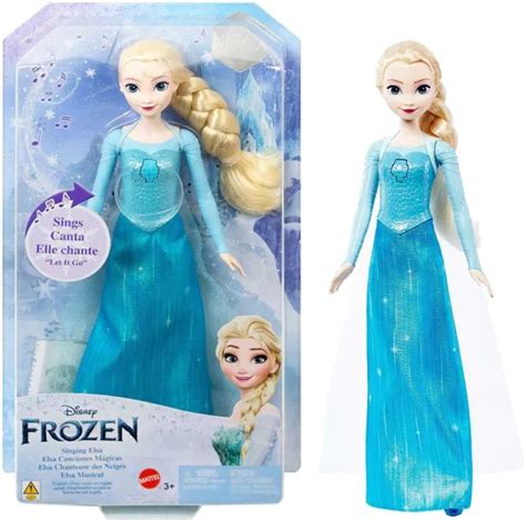 DISNEY PRINCESS FROZEN Singing Elsa Doll Sings Let It Go New PicClick