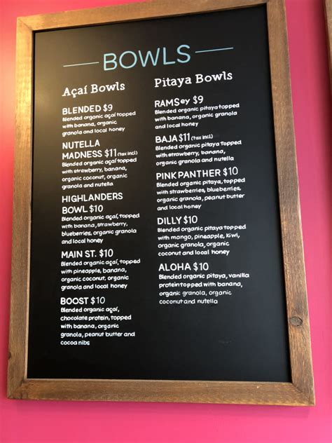 Blended Bowls Ramsey Nj Acai Bowls Avocado Toast And Smoothies