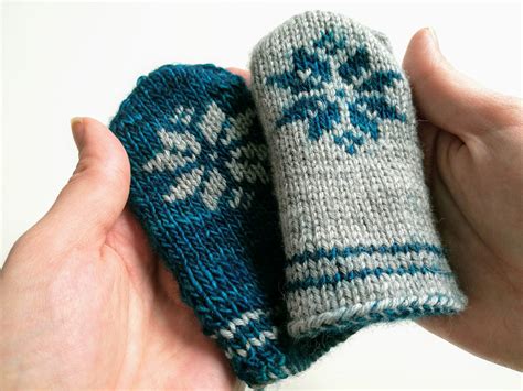 Free Reversible Baby Mittens Pattern Knitgrammer