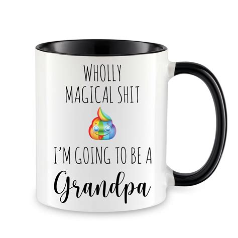 New Grandpa Cup Future Grandpa Coffee Mug New Grandpa Mug Etsy