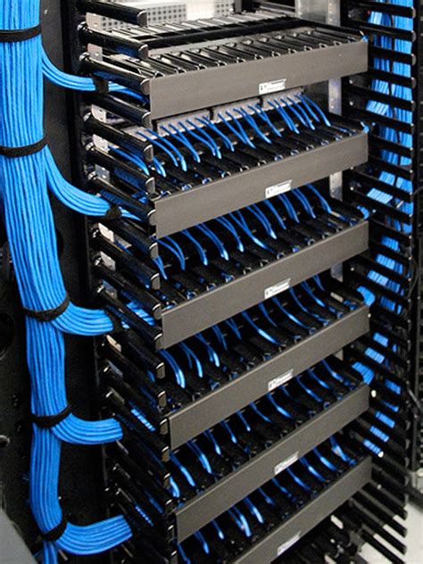 Server Rack Cabinet Cable Management