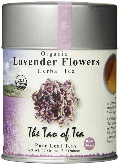 The Tao Of Tea Lavender Herbal Tea Loose Leaf 20 Ounce Tin