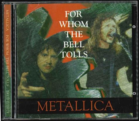 For Whom The Bell Tolls Tab - Metallica For Whom the Bell Tolls BKCD 020/021 1992 2 CD Excellent Used