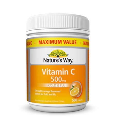 Natures Way Vitamin C Mega Pack 500tabs Economy Pack