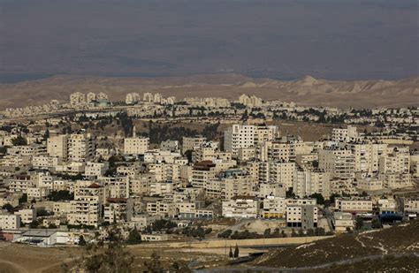 Israel Lawmakers Plan Bill To Annex West Bank Settlement Wsj