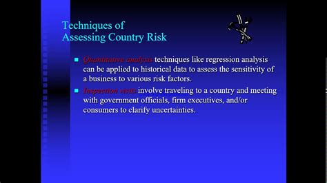 Rm Lecture 3 Country Risk Youtube